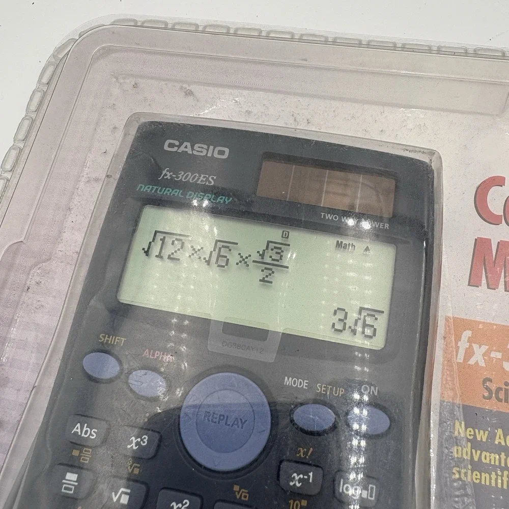 Casio's‎ Makes Math Easy fx-300ES Scientific Calculator